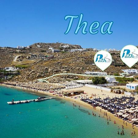 1Path Thea Mykonos Super Paradise Beach House Mykonos Town Exteriér fotografie