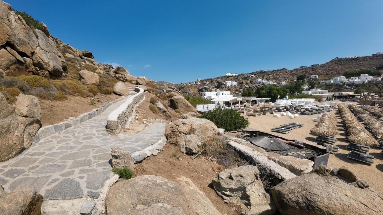 1Path Thea Mykonos Super Paradise Beach House Mykonos Town Exteriér fotografie
